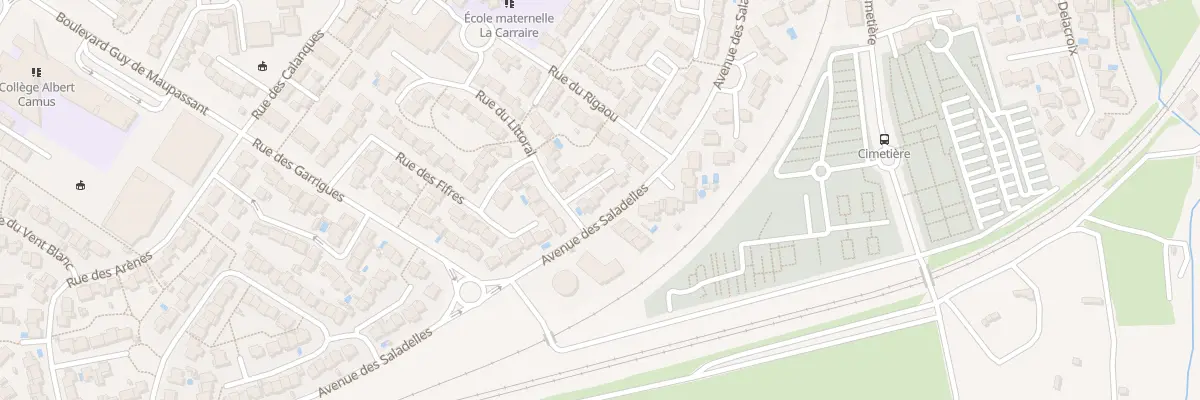 Plan du 155 All de l’Estello à Miramas