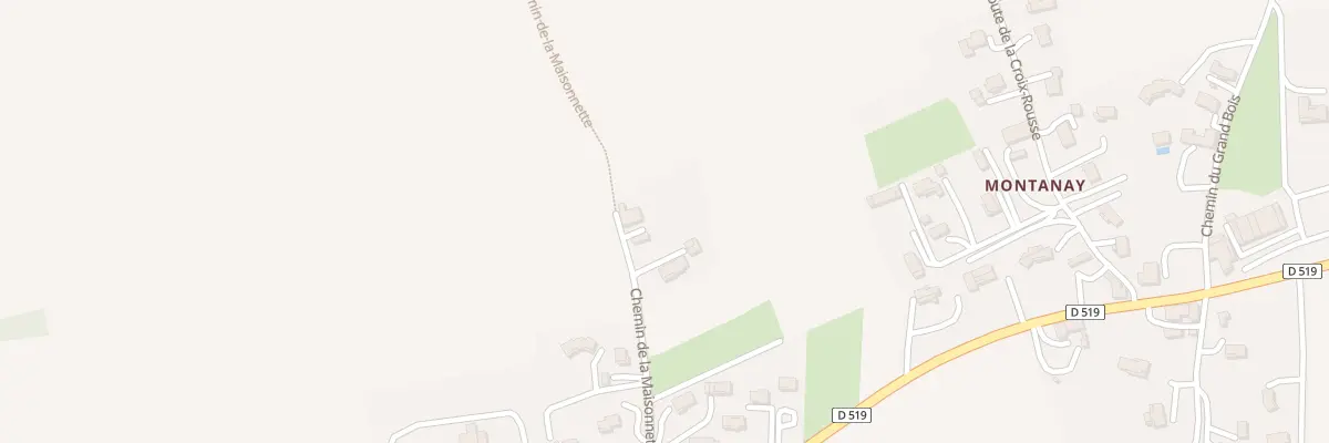 Plan du 232 Che de la Maisonnette à Lapeyrouse-Mornay