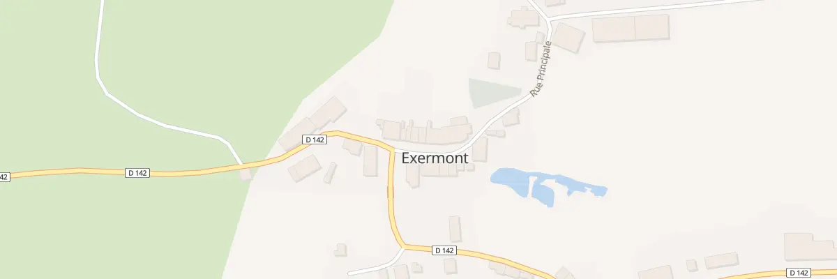 Plan du 5002 Le Village à Exermont