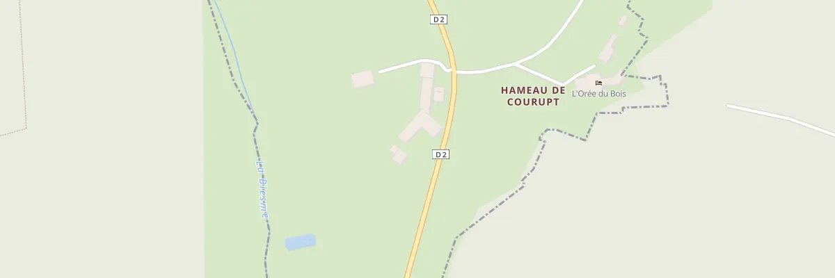 Plan du 9005 Hameau de Courupt à Futeau