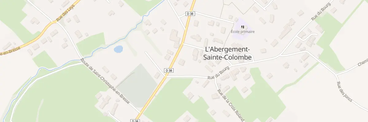 Plan du 5084 Rte d’Ouroux sur Saone à L’Abergement-Sainte-Colombe