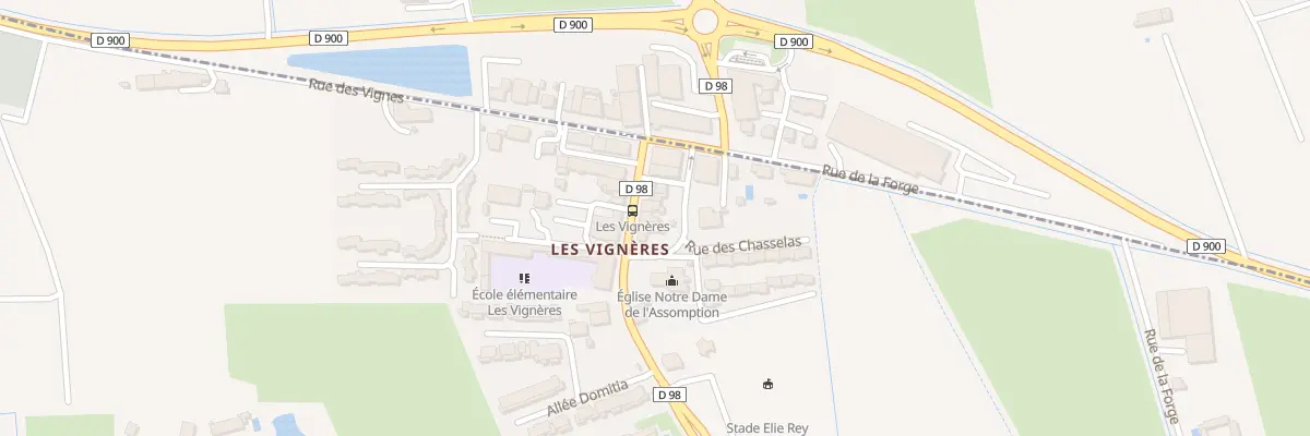 Plan du 284 Rue des Vendangeuses à Cavaillon