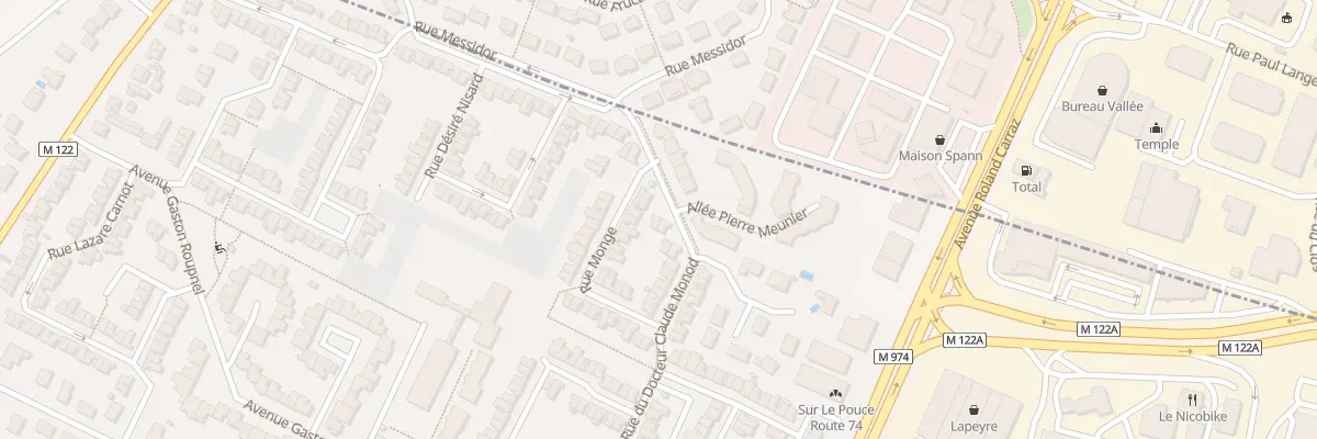 Plan du 29 Rue Docteur Claude Monod à Marsannay-la-Côte