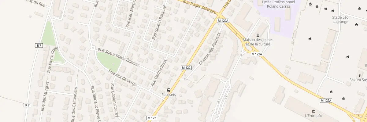 Plan du 68 Rue de Marsannay à Chenôve