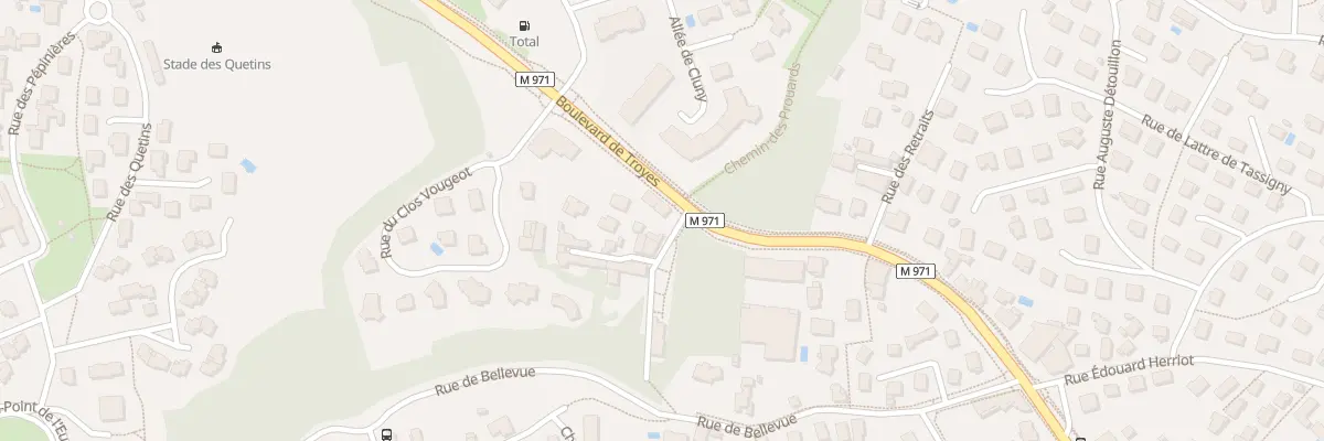 Plan du 95 Bd de Troyes à Talant