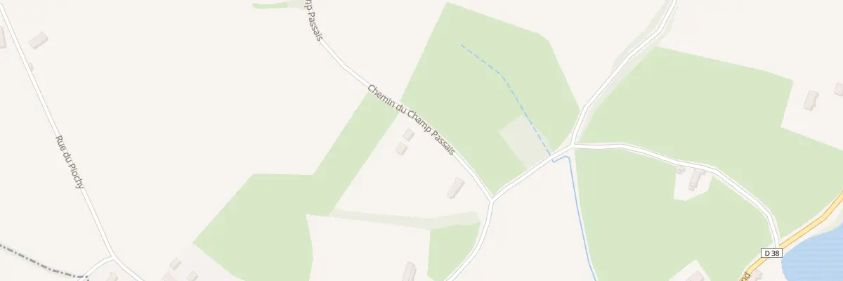 Plan du 3 Che du Champ Passais à L’Abergement-Sainte-Colombe