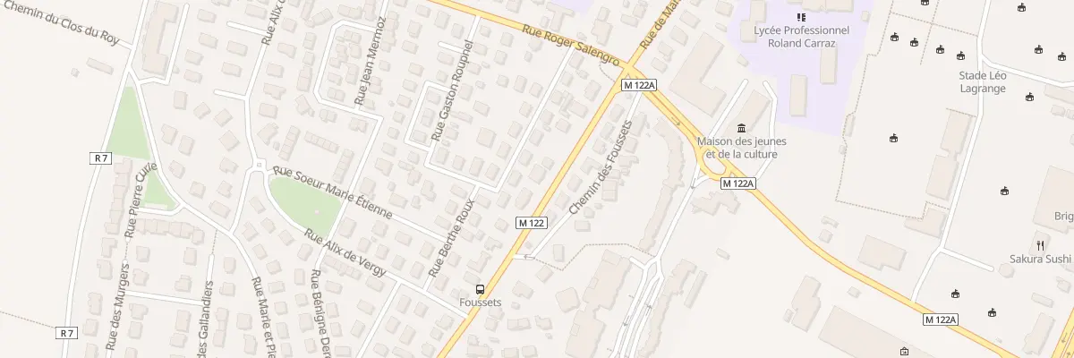 Plan du 66 Rue de Marsannay à Chenôve