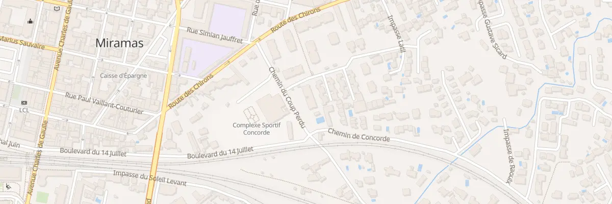 Plan du 51 Che du Coup-Perdu à Miramas