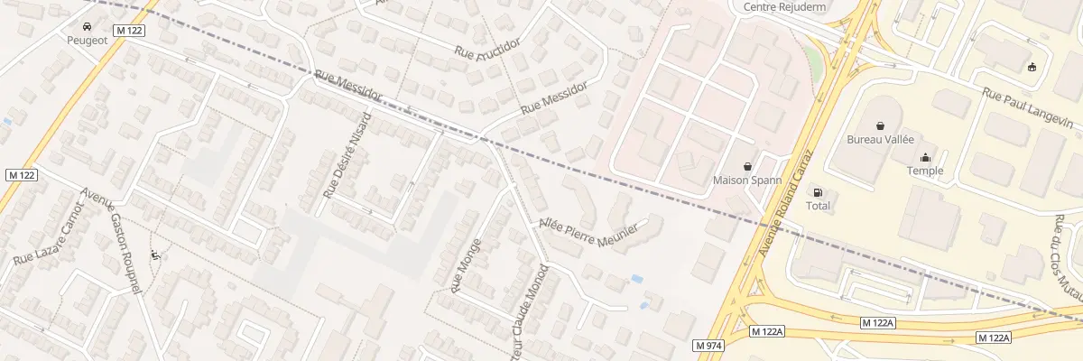 Plan du 54 Rue Docteur Claude Monod à Marsannay-la-Côte