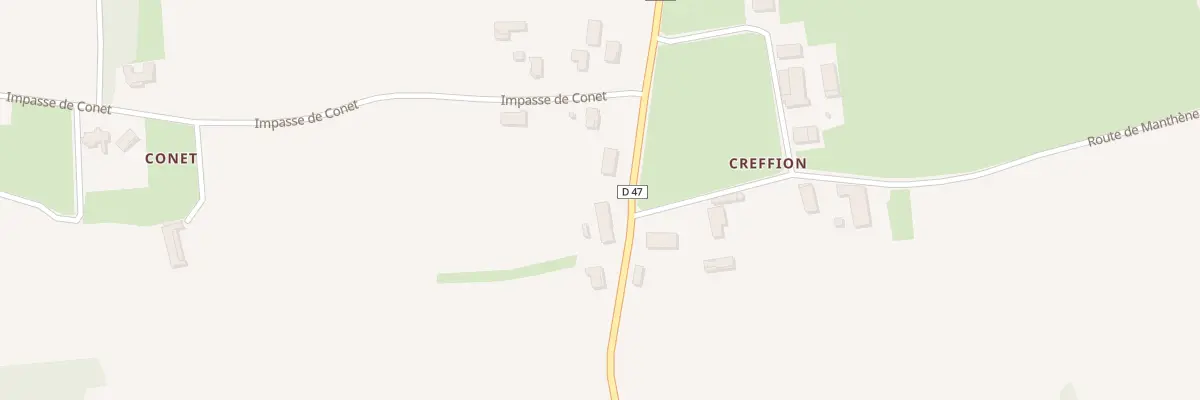 Plan du 607 Rte de Dommartin à Saint-Genis-sur-Menthon