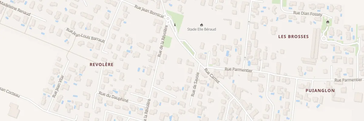 Plan du 42 Rue Carnot à Genas