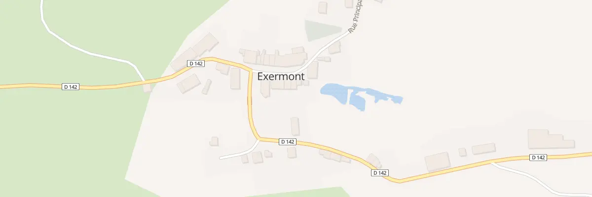 Plan du 5008 Le Village à Exermont
