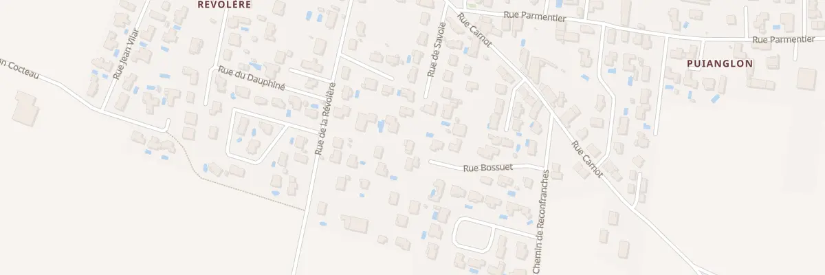 Plan du 7 Rue Bossuet à Genas