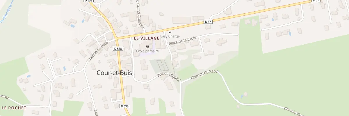 Plan du 5089 Le Village à Cour-et-Buis