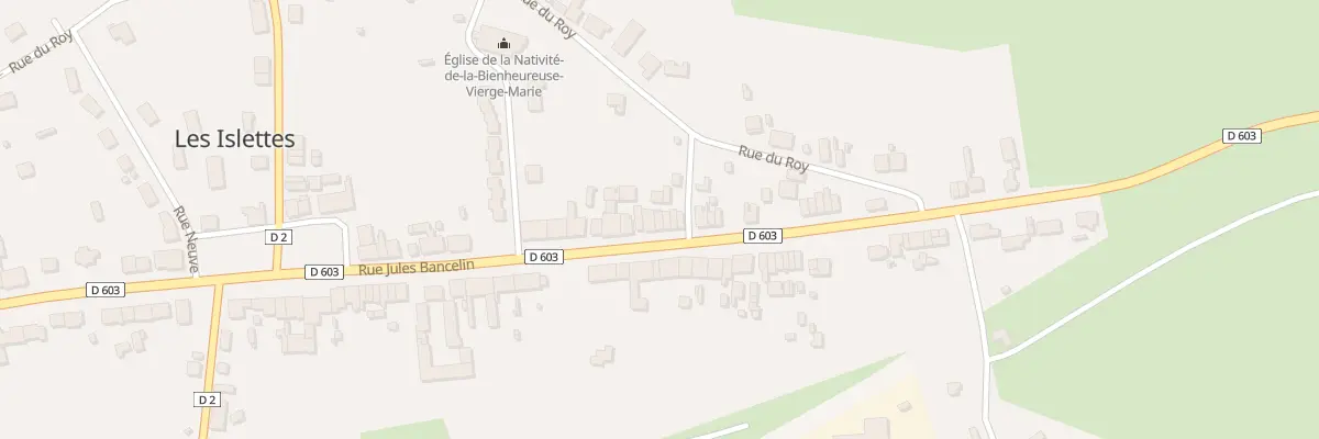 Plan du 83 Rue Jules Bancelin aux Islettes