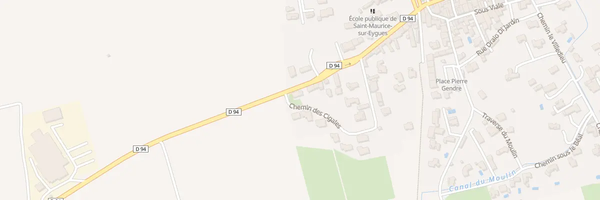 Plan du 138 Che des Syrahs à Saint-Maurice-sur-Eygues
