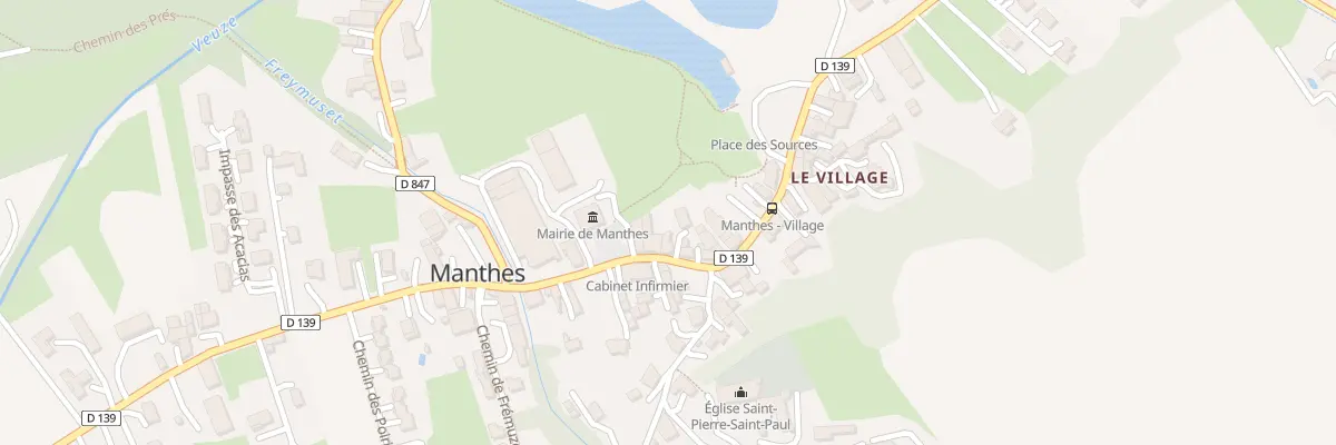 Plan du 115 Rue des Sources à Manthes
