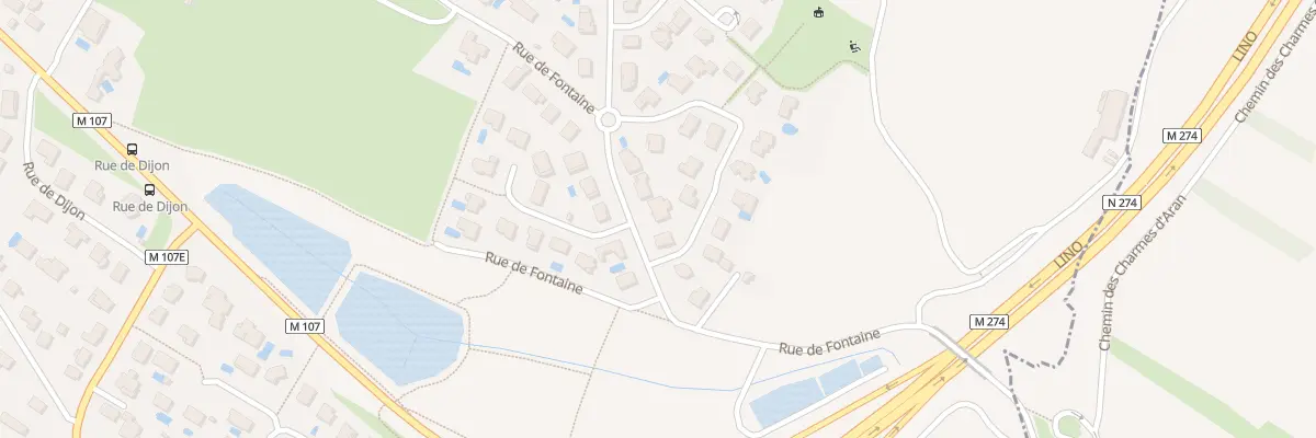 Plan du 49 Rue de Fontaine à Daix