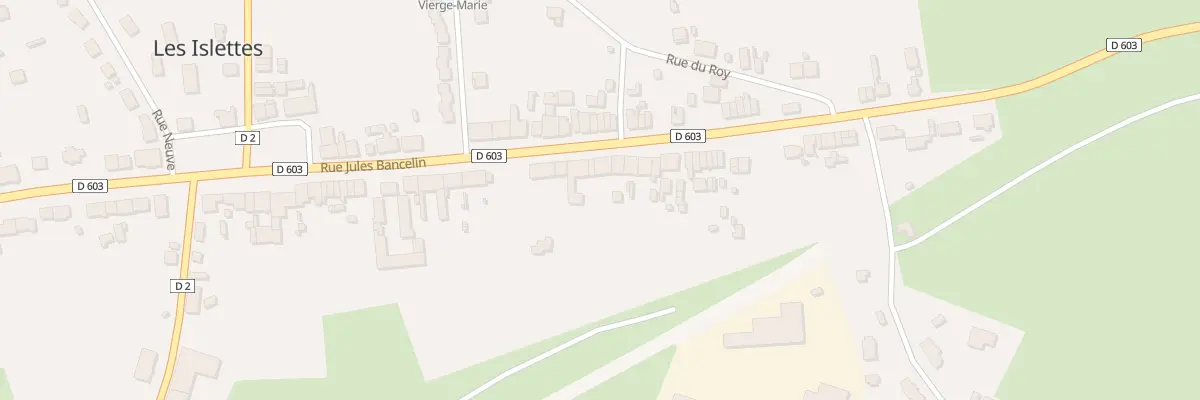 Plan du 80 Rue Jules Bancelin aux Islettes