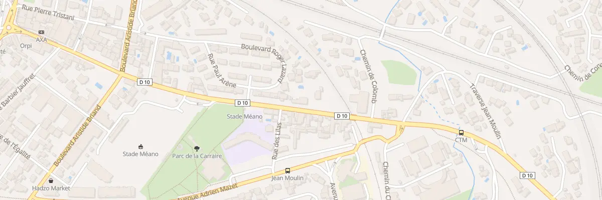 Plan du 71 Av Jean Moulin à Miramas