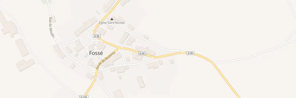 Plan du 9 Rte de Nouart à Fossé