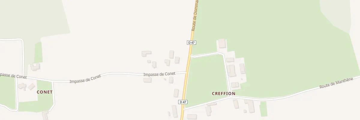 Plan du 715 Rte de Dommartin à Saint-Genis-sur-Menthon
