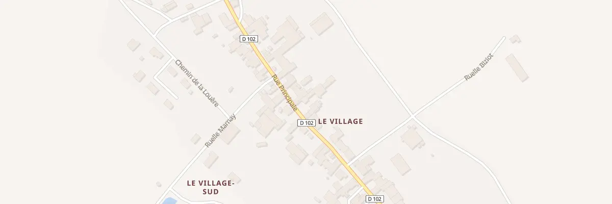 Plan du 21 Rue Principale à Blessonville