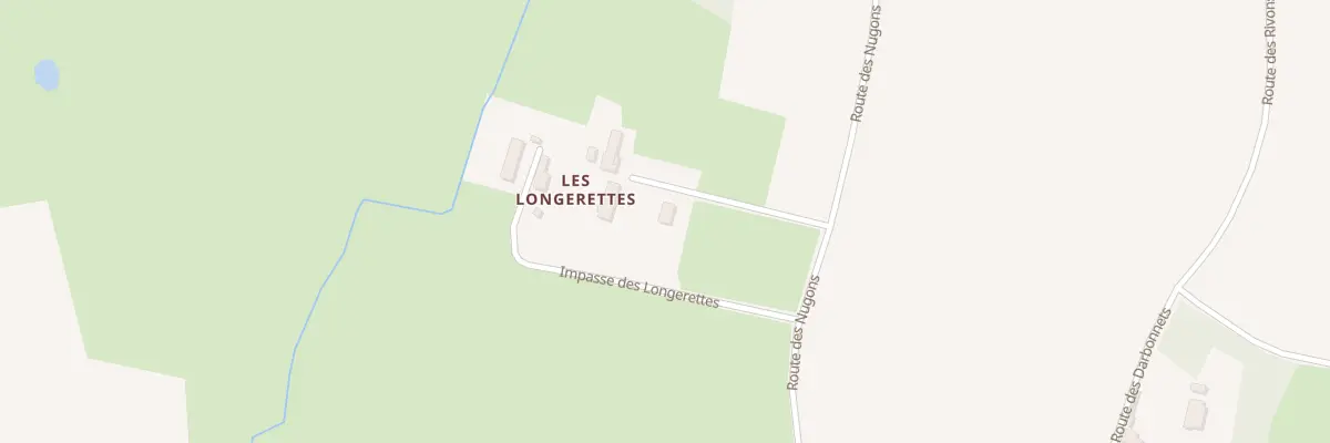 Plan du 92 Imp des Longerettes à Chavannes-sur-Reyssouze