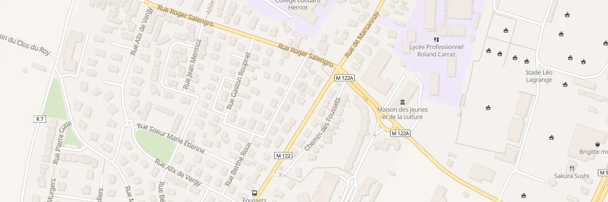 Plan du 60 Rue de Marsannay à Chenôve