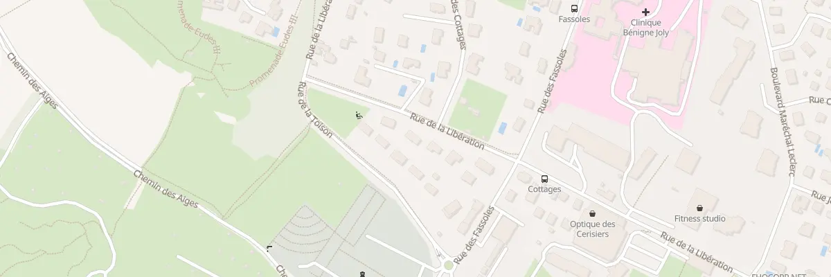 Plan du 24 Rue de la Libération à Talant