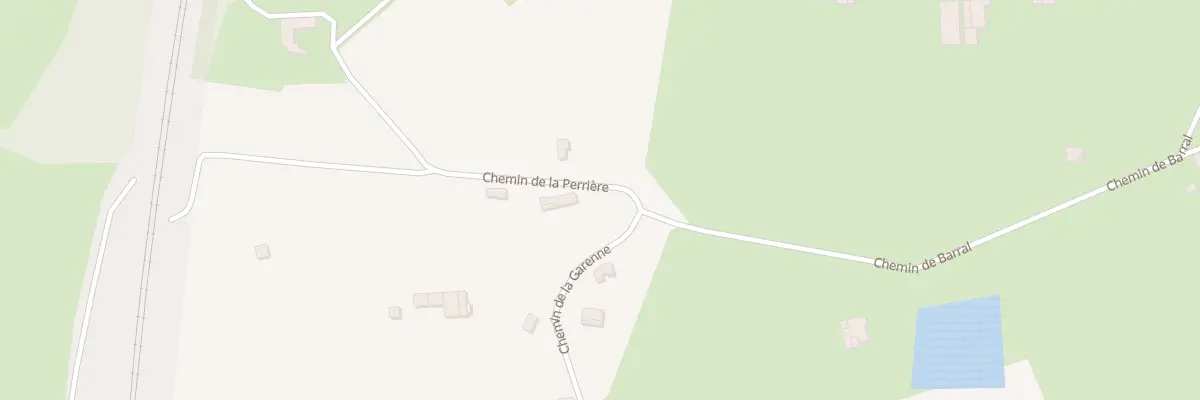 Plan du 85 Che de la Perrière à Primarette