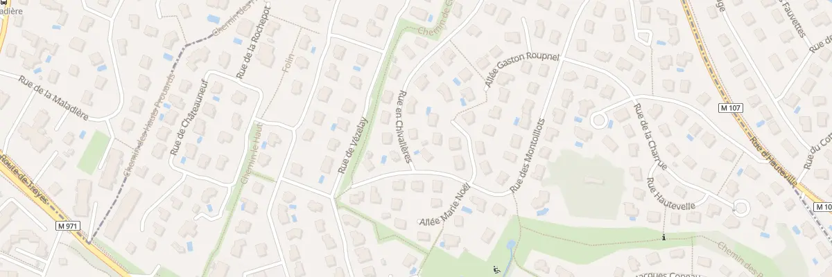 Plan du 4 Rue En Chivalières à Talant