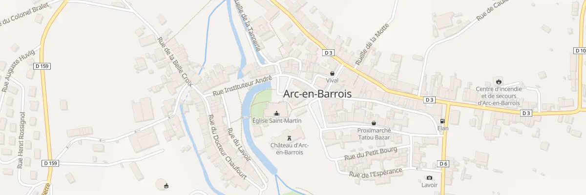 Plan du 14 Pl Moreau à Arc-en-Barrois