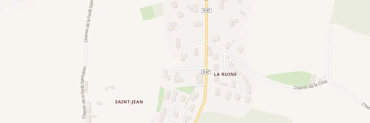 Plan du 260 Rte de Vonnas à Saint-Genis-sur-Menthon