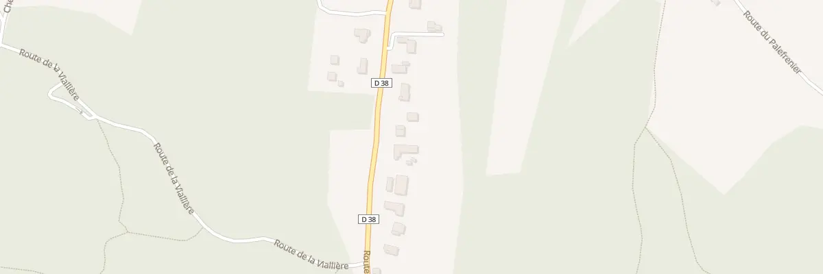 Plan du 1397 Rte de Chapulay à Septème