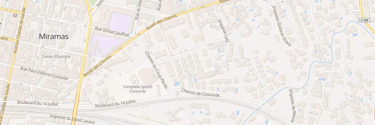 Plan du 105 Rue Henri Coste à Miramas