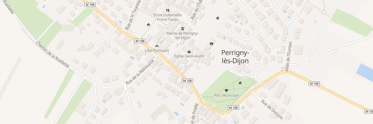 Plan du 3 Rue Saint-André à Perrigny-lès-Dijon