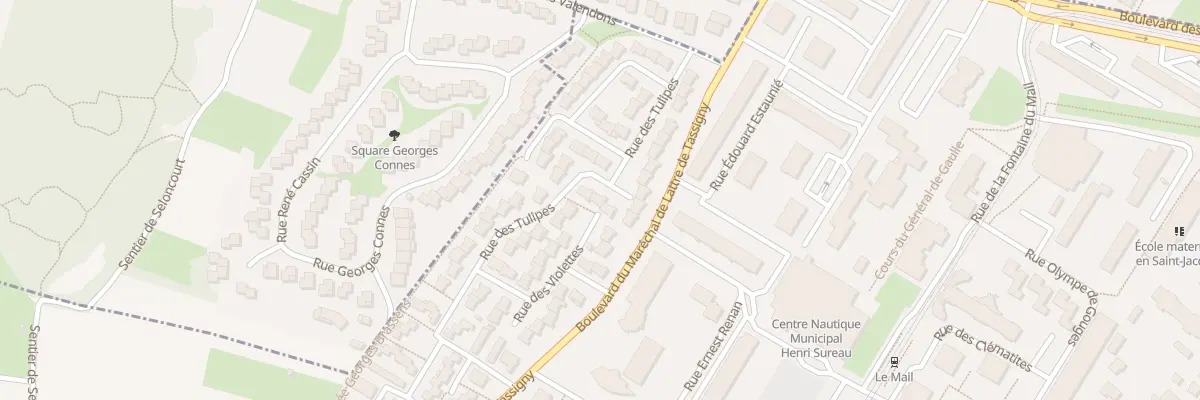 Plan du 25 Rue des Tulipes à Chenôve