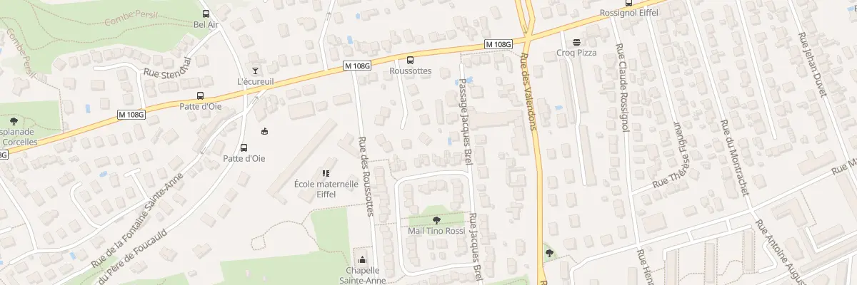 Plan du 9 Imp Edme Regnier à Dijon