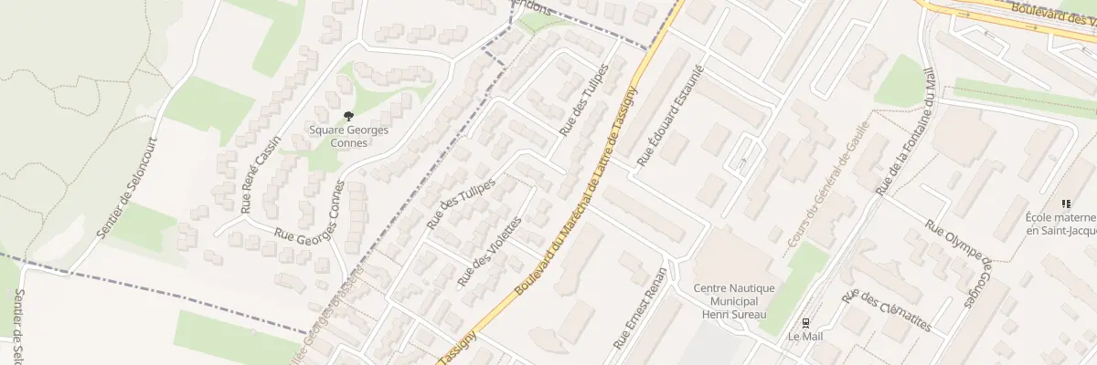 Plan du 23 Rue des Tulipes à Chenôve