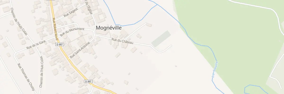Plan du 14 Rue du Château à Mognéville