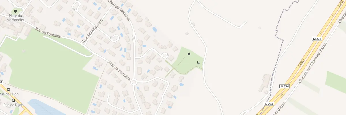 Plan du 11 Rue du Pre Cureuse à Daix