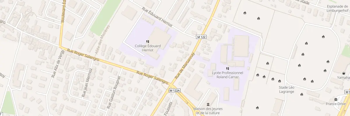 Plan du 48 Rue de Marsannay à Chenôve