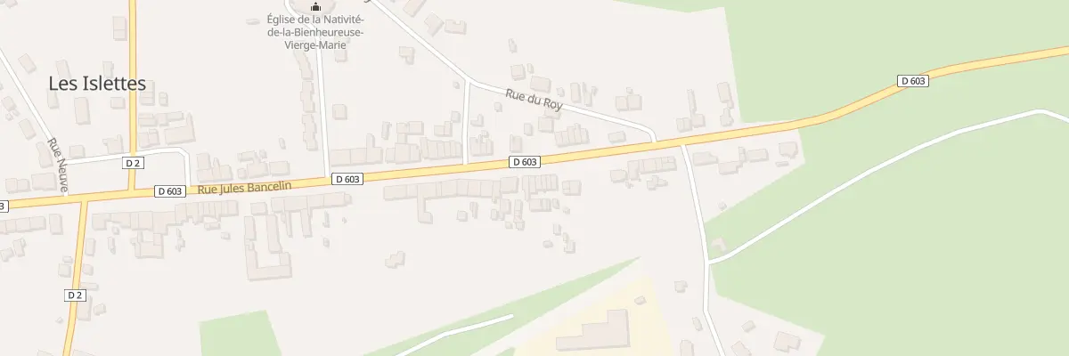 Plan du 96 Rue Jules Bancelin aux Islettes