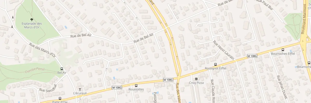 Plan du 49 Rue de Bel Air à Dijon