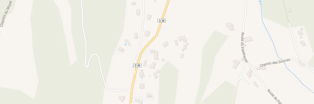 Plan du 1189 Rte de Chapulay à Septème