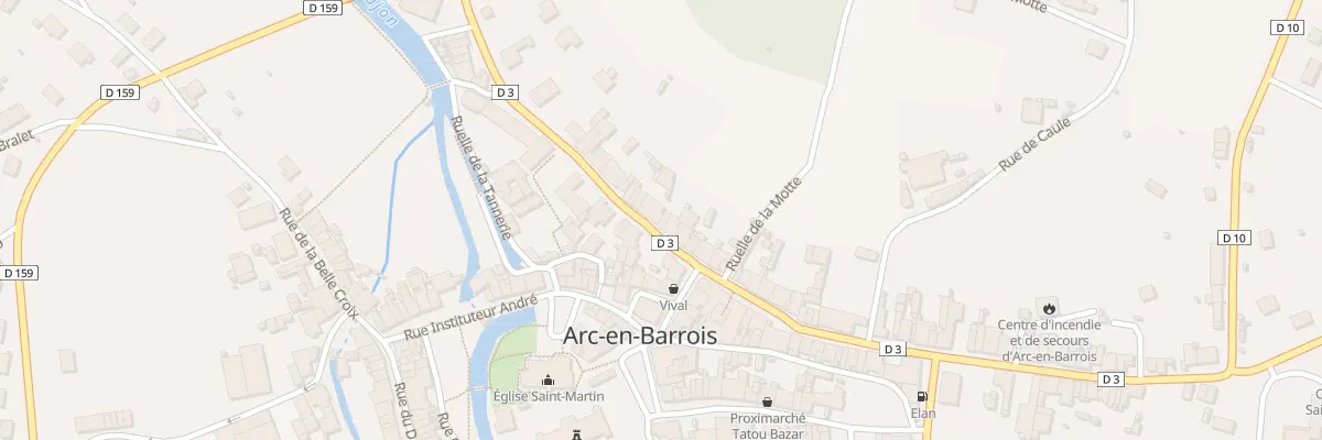 Plan du 27 Rue Anatole Gabeur à Arc-en-Barrois