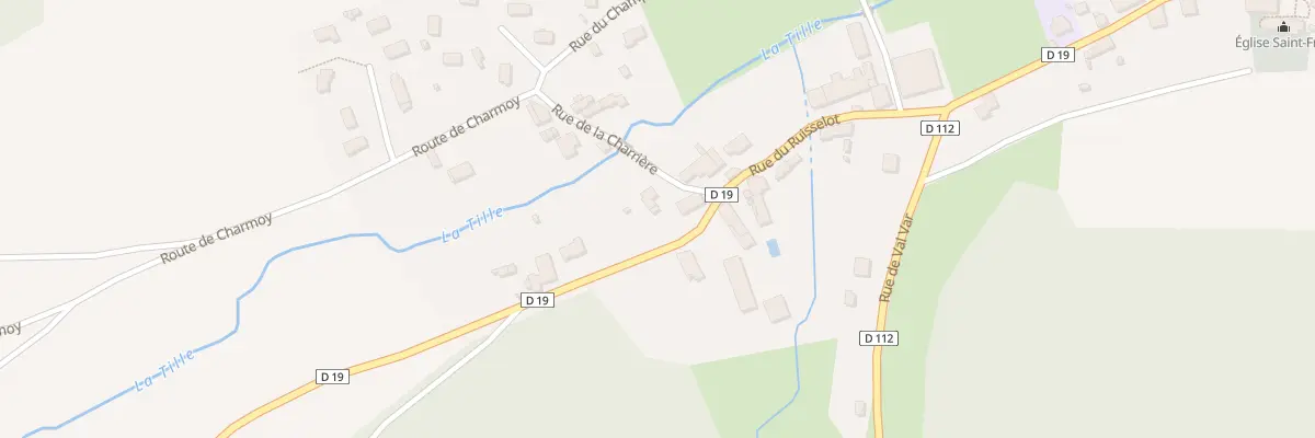 Plan du 10 Rue du Ruisselot à Avot