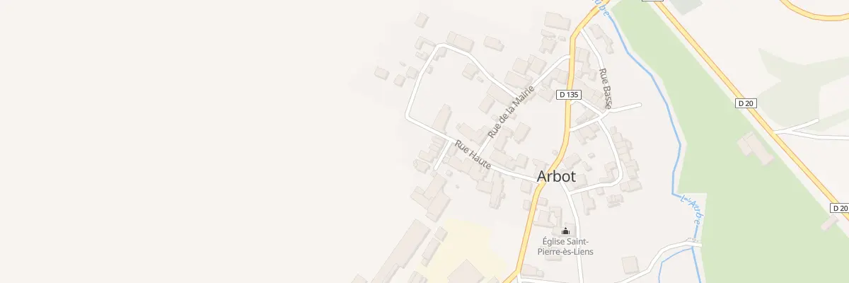Plan du 5 Imp des Rocailles à Arbot