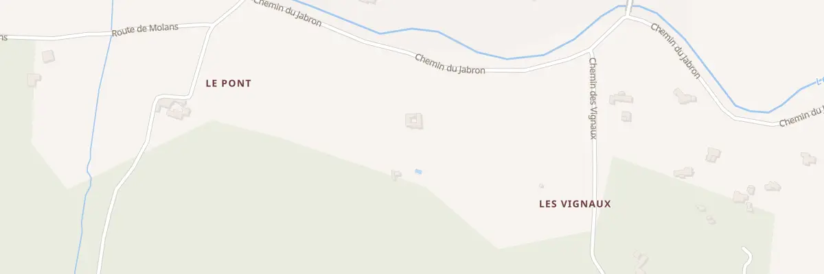 Plan du 230 Che du Jabron au Poët-Laval